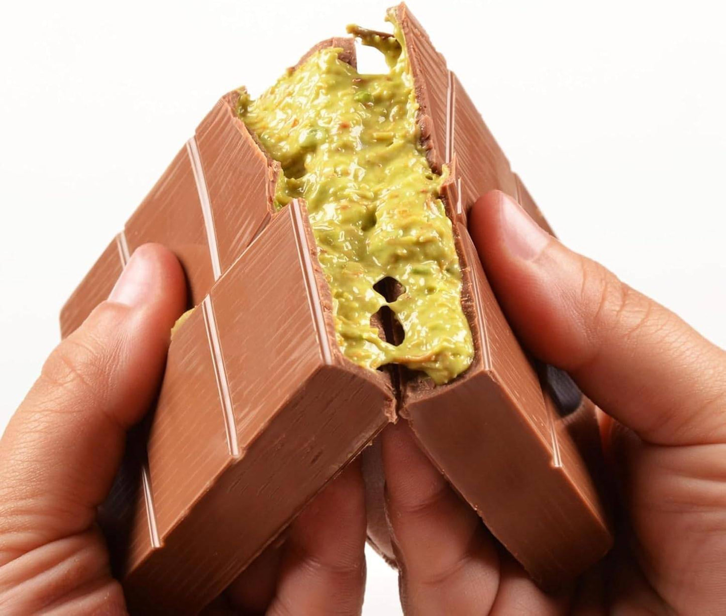 Luxurious Dubai Kunafa Milk Chocolate with Pistachio, 200g - YARA