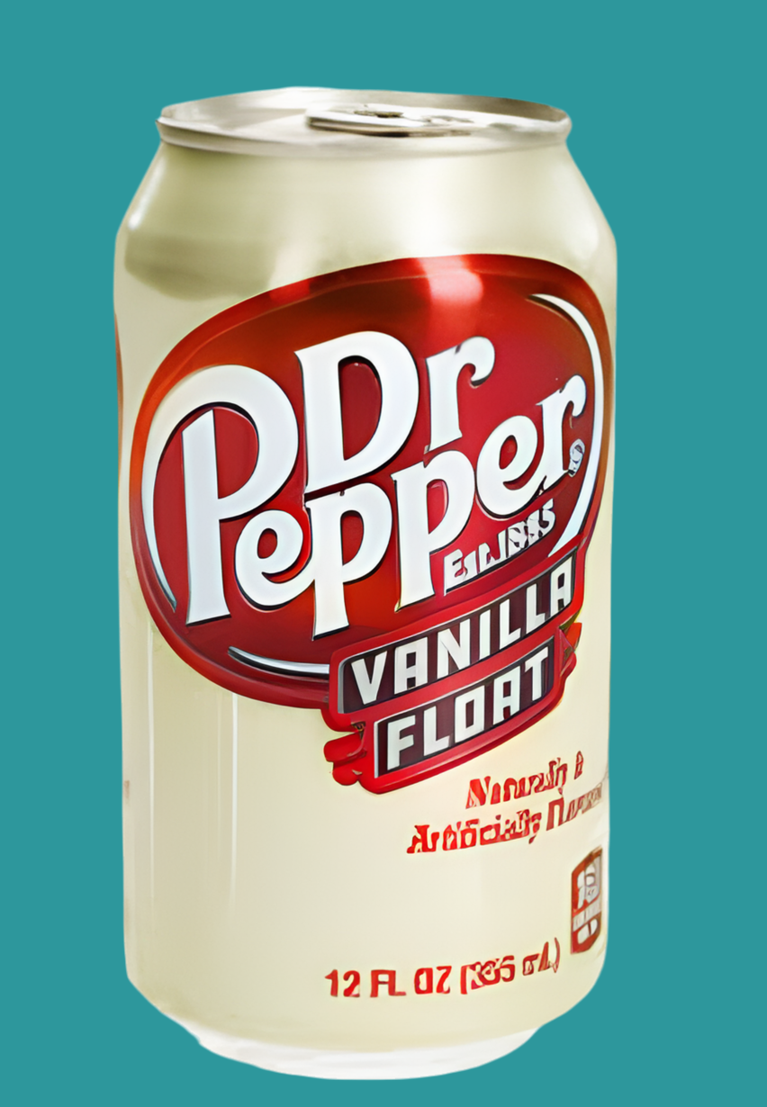 Dr Pepper Vanilla Float 330ml - Creamy Soda | UK