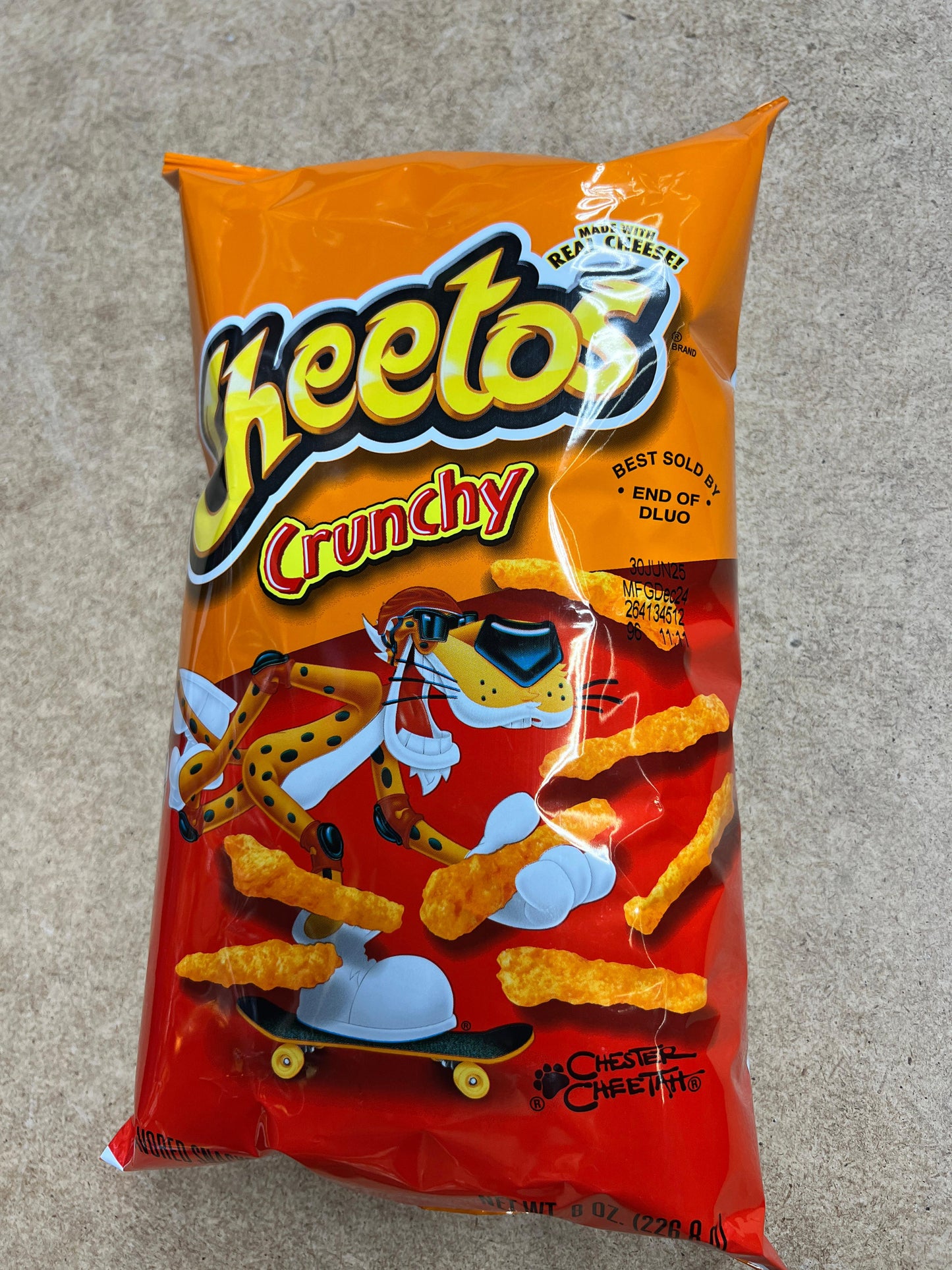 CHEETOS Crunchy Cheese Flavored Snacks 226.8g