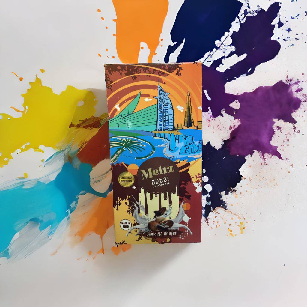 Meltz Dubai Chocolate Blueberry Gianduja Knafeh 192g