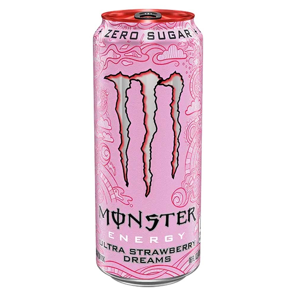 Monster Ultra Strawberry Dreams USA - 500ml Sweet Energy