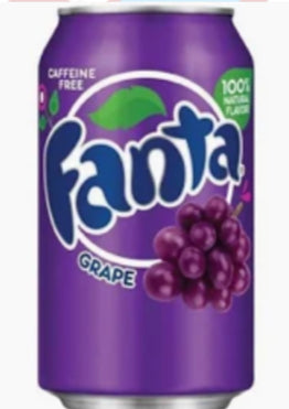 Fanta Grape - 330ml Purple Soda