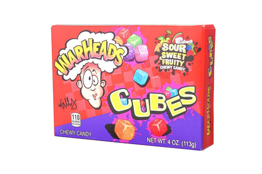 Warheads Sweets & Fruity Cubes - 113 Gram