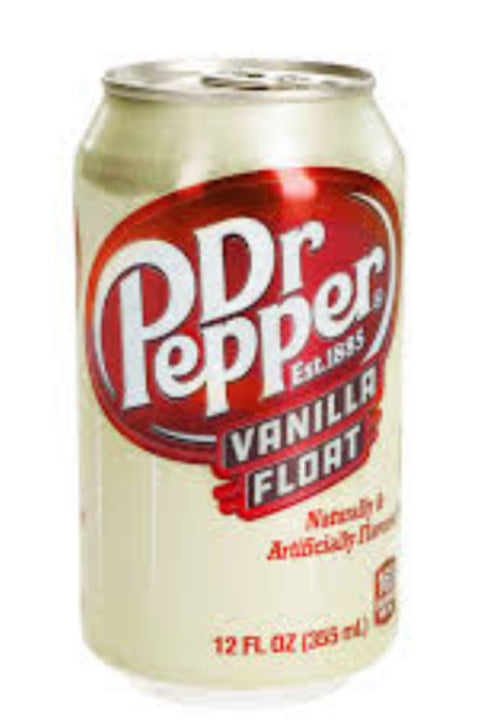 Dr Pepper Vanilla Float 330ml - Creamy Soda | UK