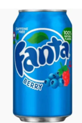 Fanta Berry 330ml - Mixed Berry Fizzy Drink | UK