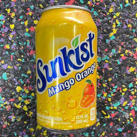 Sunkist Mango Orange - 330ml Tropical Twist