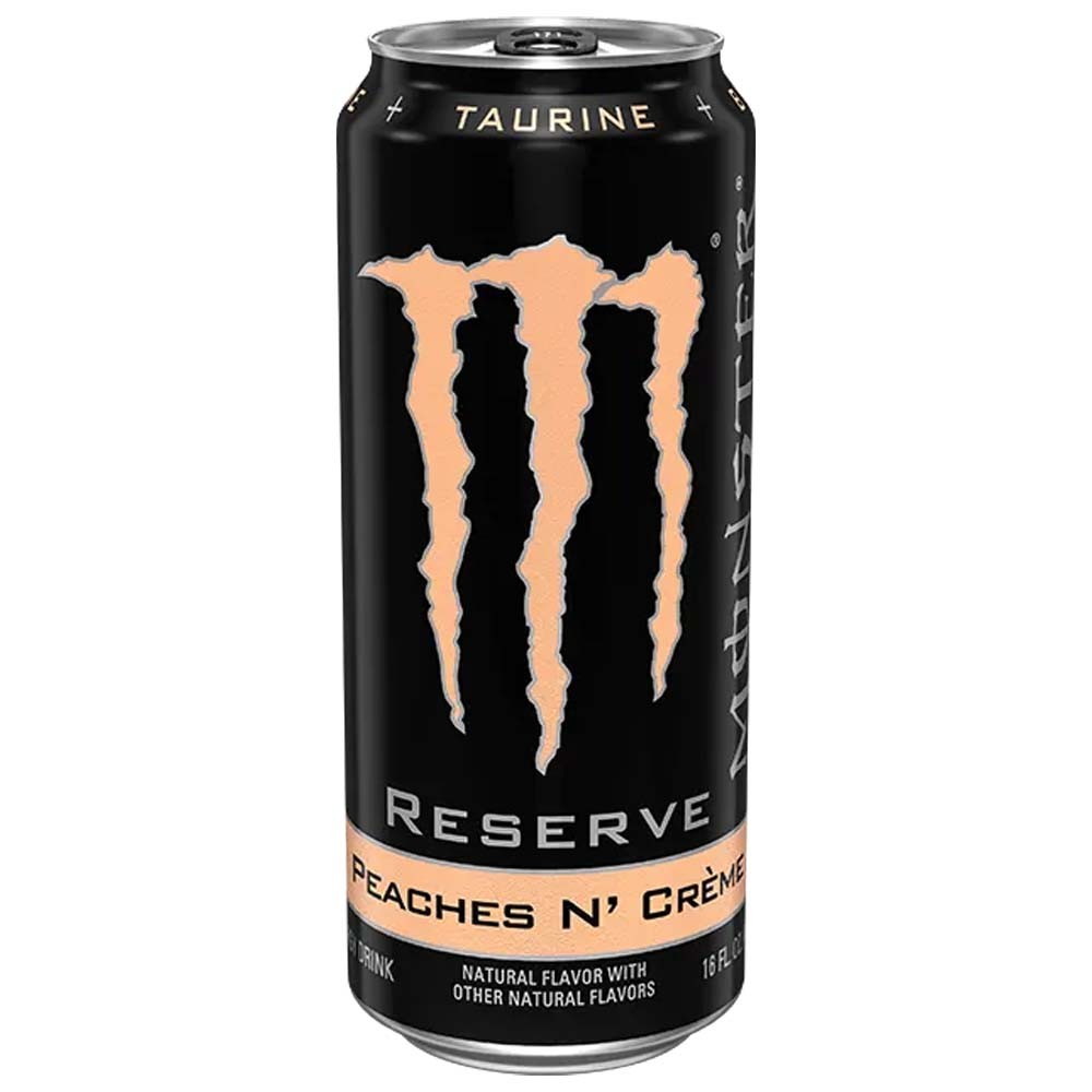 Monster Reserve Peaches & Cream USA - 500ml Smooth Energy